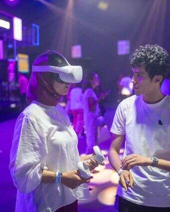 תערוכת Morocco Gaming Expo | EPA/JALAL MORCHIDI