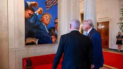 ראש הממשלה בנימין נתניהועם נשיא ארה"ב דונלד טראמפ בבית הלבן | אבי אוחיון – לע"מ