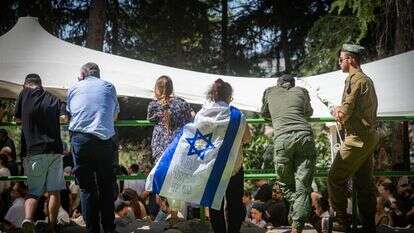 הלוויתו של סמ"ר נועם אהרון מסגדיאן, אתמול | חיים גולדברג, פלאש 90
