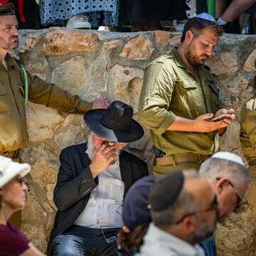 הלווייתו של לוחם "נצח יהודה" משה שמואל נול הי"ד, שנפל בבית חאנון | חיים גולדברג, פלאש 90
