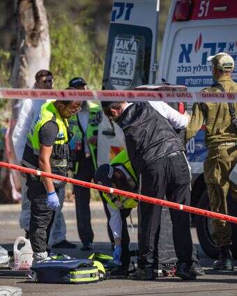 פיגוע הירי במתחם רמי לוי בגוש עציון | יונתן זינדל - פלאש 90