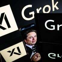 מאסק, גרוק | AFP