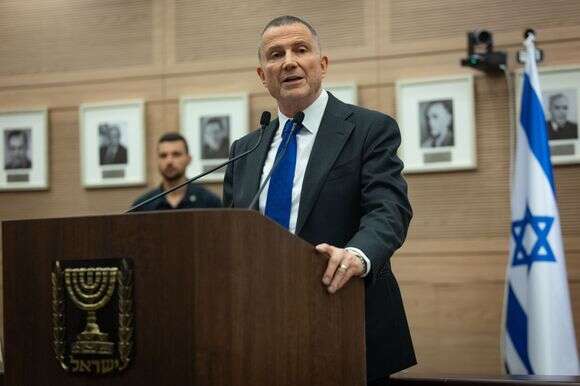 יו"ר ועדת חוץ וביטחון, ח"כ יולי אדלשטיין | יונתן זינדל / פלאש 90