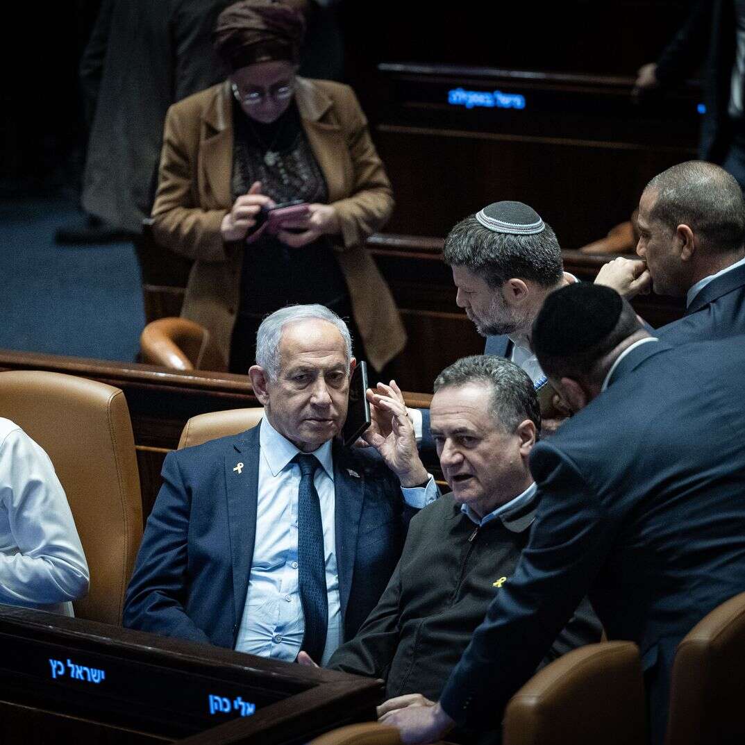 מליאת הכנסת, 2025 | יונתן זינדל, פלאש 90