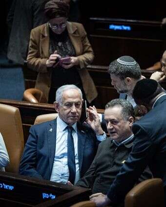 מליאת הכנסת, 2025 | יונתן זינדל, פלאש 90