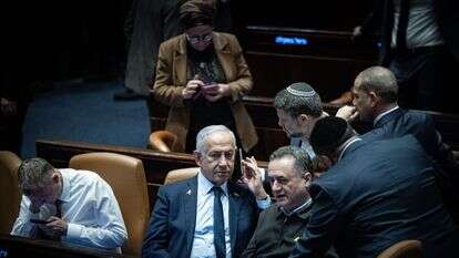מליאת הכנסת, 2025 | יונתן זינדל, פלאש 90