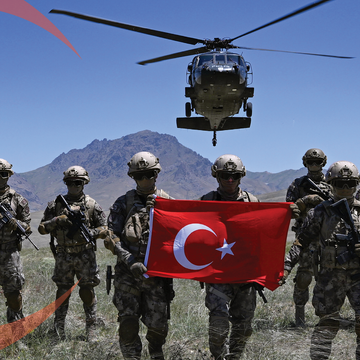 צבא טורקיה מתעצם. תרגיל של משטרת המבצעים המיוחדים הטורקית ביוני | גטי אימג'ס