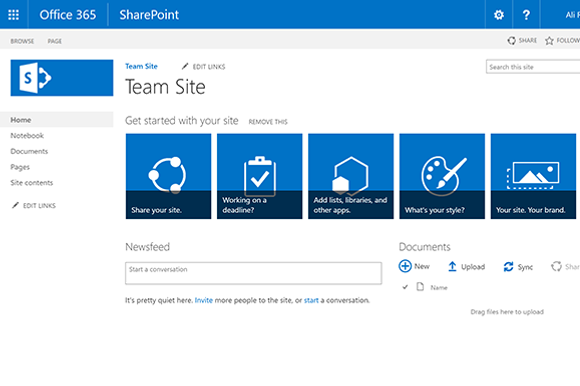 Microsoft SharePoint | צילום מסך Microsoft SharePoint | צילום מסך