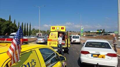זירת הפיגוע, היום | דוברות מד"א