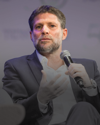 שר האוצר ויו"ר הציונות הדתית בצלאל סמוטריץ' בוועידת ההתיישבות בעפרה | לירון מולדובן שר האוצר ויו"ר הציונות הדתית בצלאל סמוטריץ' בוועידת ההתיישבות בעפרה | לירון מולדובן