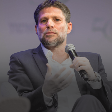 שר האוצר ויו"ר הציונות הדתית בצלאל סמוטריץ' בוועידת ההתיישבות בעפרה | לירון מולדובן