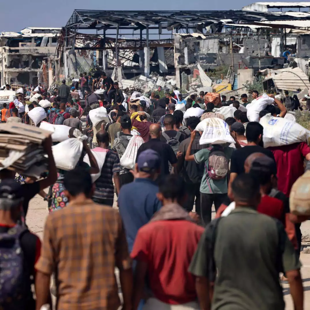 חלוקת מזון במרכזי הסיוע ההומניטרי ברצועת עזה של GHF | AFP חלוקת מזון במרכזי הסיוע ההומניטרי ברצועת עזה של GHF | AFP