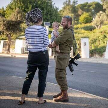 משפחות מילואימניקים | חיים גולדברג, פלאש 90