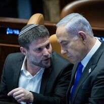 נתניהו וסמוטריץ', ארכיון | יונתן זינדל, פלאש 90