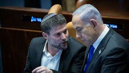 נתניהו וסמוטריץ', ארכיון | יונתן זינדל, פלאש 90