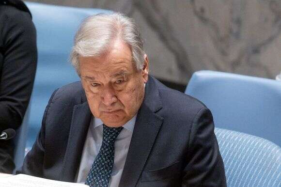 מזכ"ל האו"ם, אנטוניו גוטרש | EPA/JUSTIN LANE