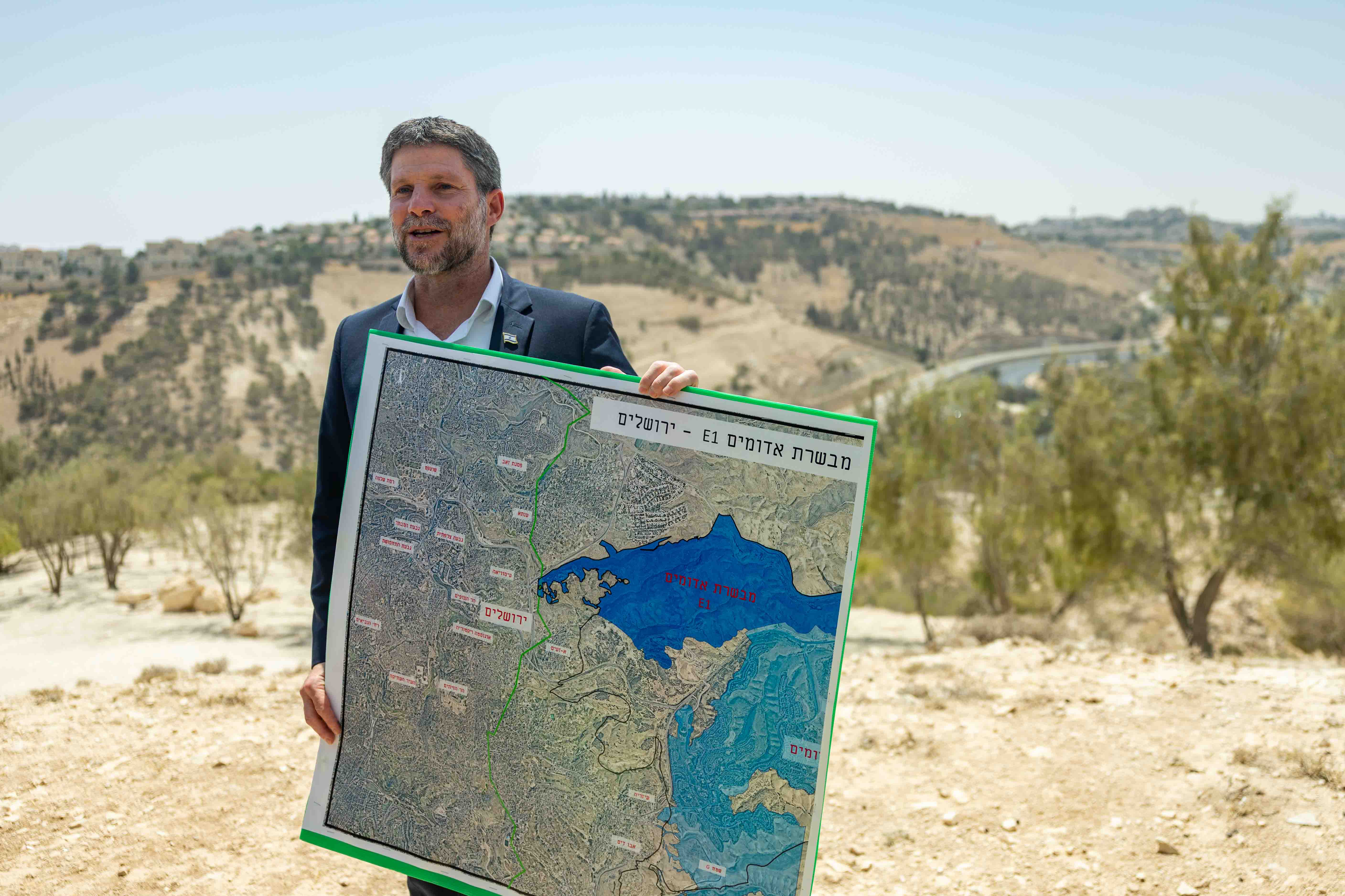 בריטניה מאיימת בסנקציות בעקבות קידום הבניה שתחבר בין מעלה אדומים לירושלים