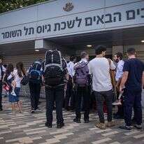 לשכת גיוס, 2023 | אבשלום ששוני, פלאש 90