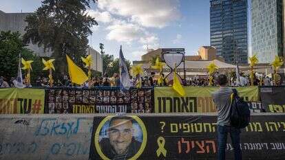משפחות חטופים בשביתה | אבשלום ששוני, פלאש 90