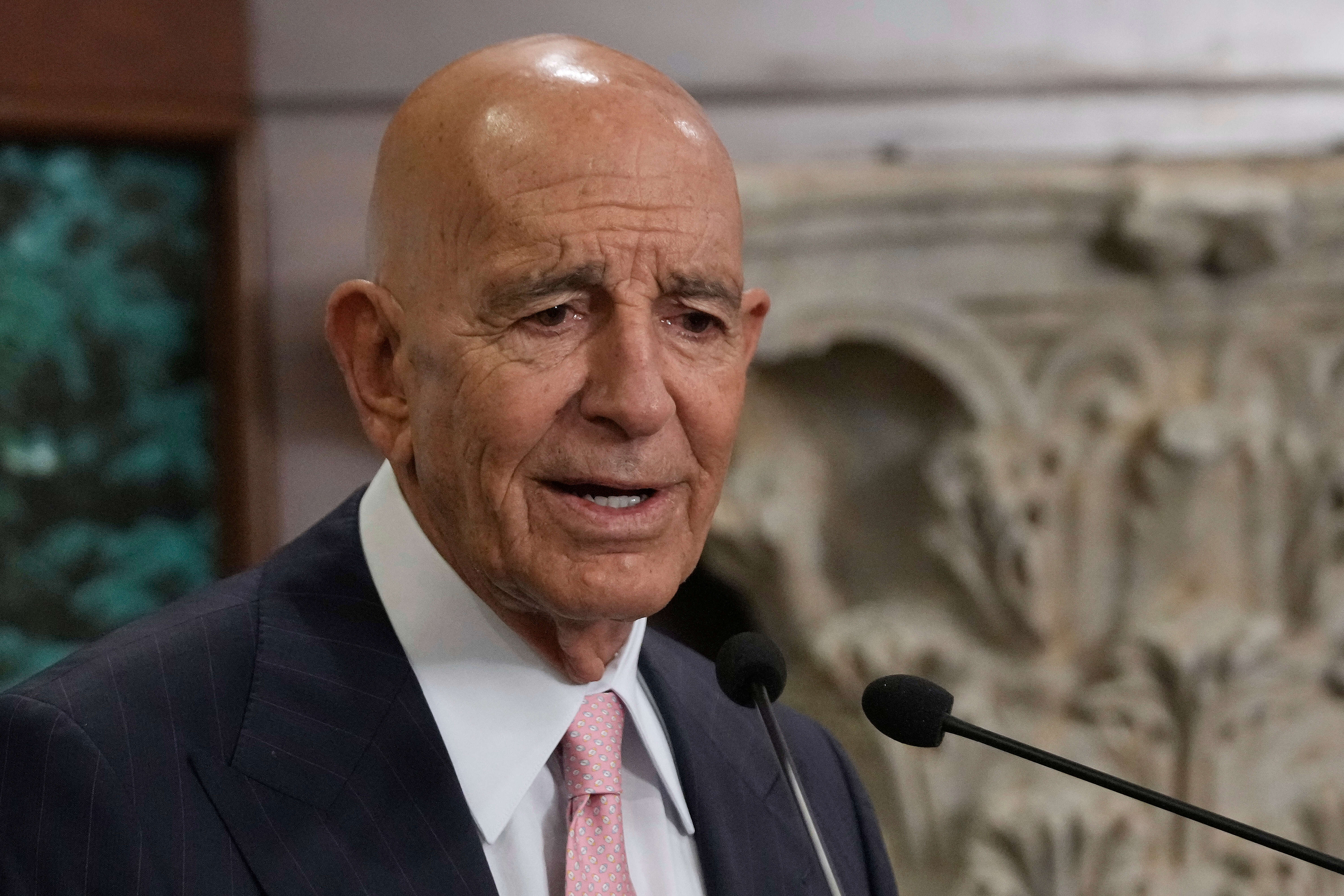 השליח האמריקני המיוחד טום (תומאס) ברק | AP השליח האמריקני המיוחד טום (תומאס) ברק | AP