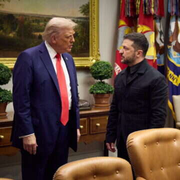 טראמפ עם זלנסקי בבית הלבן | איי.אף.פי