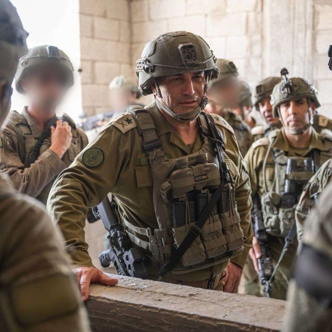 הרמטכ"ל אייל זמיר בעזה | דובר צה"ל