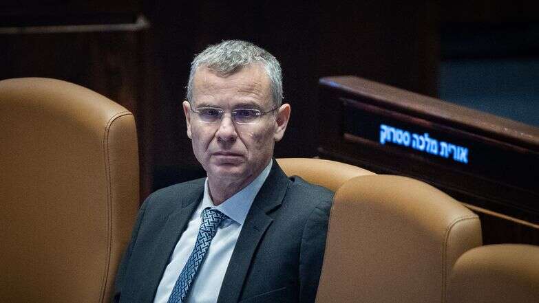 שר המשפטים יריב לוין | יונתן זינדל - פלאש 90