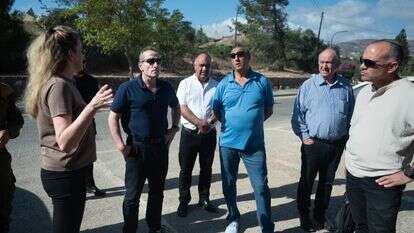 מנכ"ל משרד הביטחון אמיר ברעם, בסיור במטולה | אגף דוברות וקשרי ציבור במשרד הביטחון