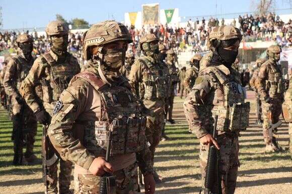 חיילים המזוהים עם הכוחות הדמוקרטיים הסוריים | EPA