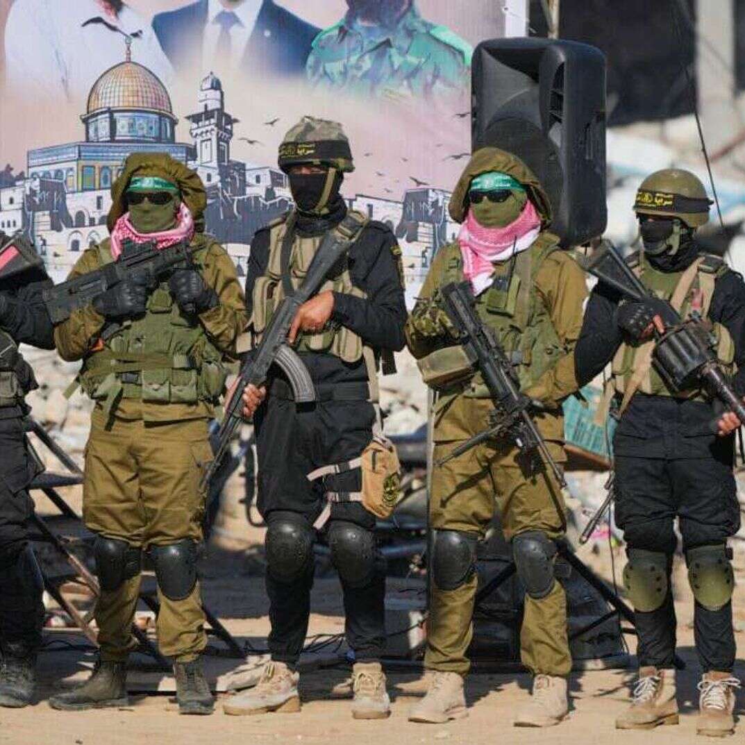 מחבלי חמאס וג'יהאד איסלאמי בעזה | AP