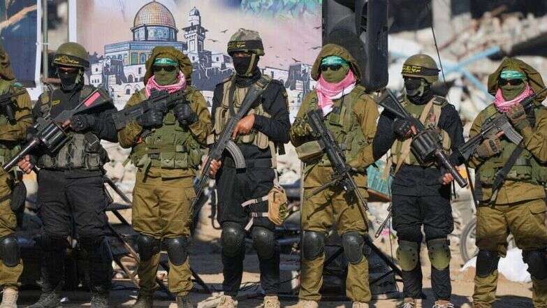 מחבלי חמאס וג'יהאד איסלאמי בעזה | AP
