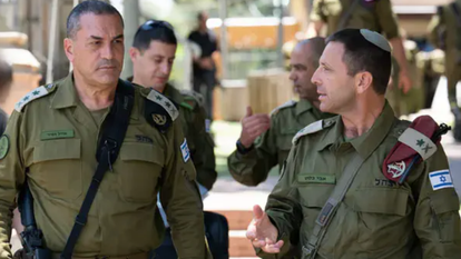 רא"ל אייל זמיר ואלוף אבי בלוט | דובר צה"ל