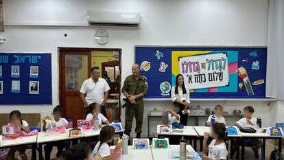 מפקד פיקוד הצפון, אלוף רפי מילוא בבית הספר ״מצודות״ בקריית שמונה | דובר צה"ל
