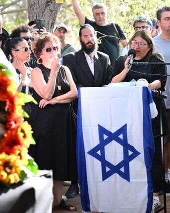 מתוך הלוויתו של עידן שתיוי ז"ל | פאולינה פטימר