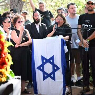 מתוך הלוויתו של עידן שתיוי ז"ל | פאולינה פטימר