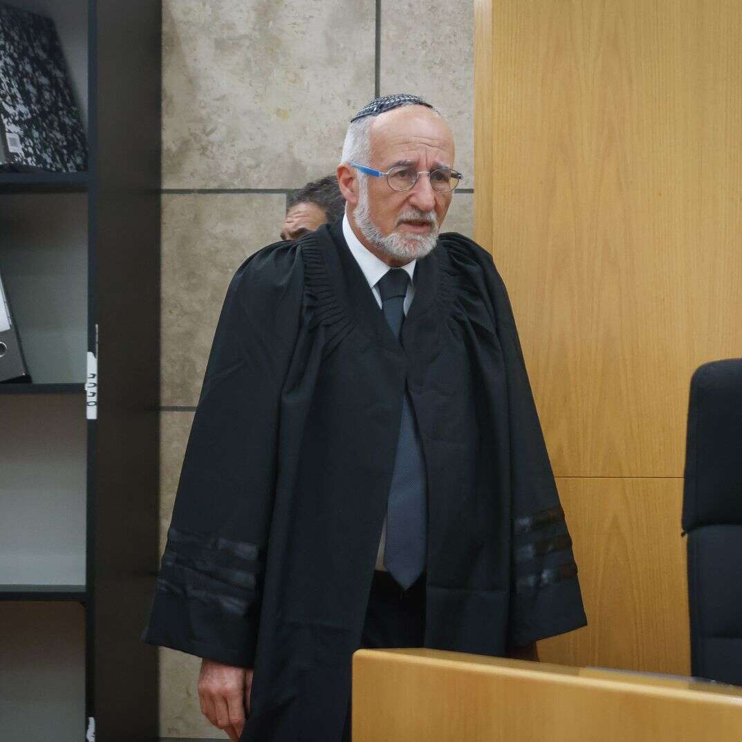 השופט בדימוס אשר קולה | דוד כהן - פלאש 90 השופט בדימוס אשר קולה | דוד כהן - פלאש 90