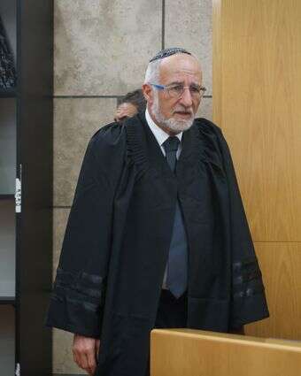 השופט בדימוס אשר קולה | דוד כהן - פלאש 90 השופט בדימוס אשר קולה | דוד כהן - פלאש 90