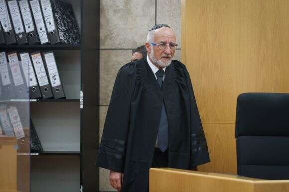 השופט בדימוס אשר קולה | דוד כהן - פלאש 90 השופט בדימוס אשר קולה | דוד כהן - פלאש 90