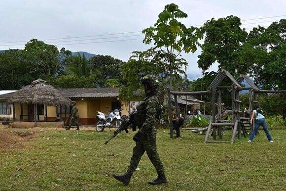 צבא קולומביה בפעילות נגד ארגוני הגרילה ומגדלי הקוקה | AFP