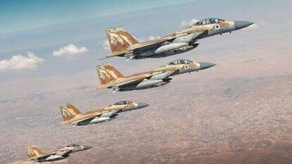 מטוסי חיל האוויר ממריאים להפצצות בטהרן | דובר צ"הל