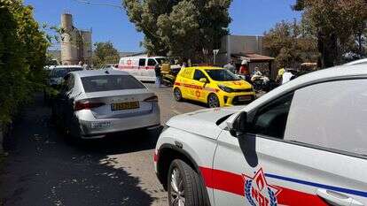 זירת פיגוע הדקירה במלון צובה | זק"א תל אביב