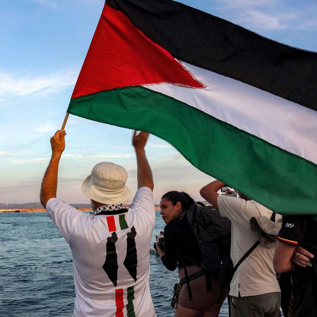 המשט לעזה יוצא מתוניס, 15.9.25 | AFP