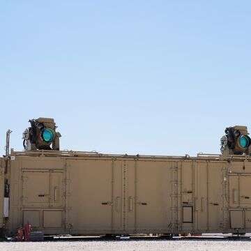 מערכת הלייזר החדשה - "אור איתן" | אגף דוברות וקשרי ציבור במשרד הביטחון