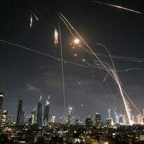 יירוט טילים איראניים בשמי תל אביב, בחודש יוני | איי. פי יירוט טילים איראניים בשמי תל אביב, בחודש יוני | איי. פי