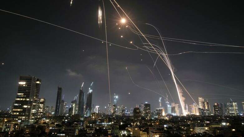 יירוט טילים איראניים בשמי תל אביב, בחודש יוני | איי. פי