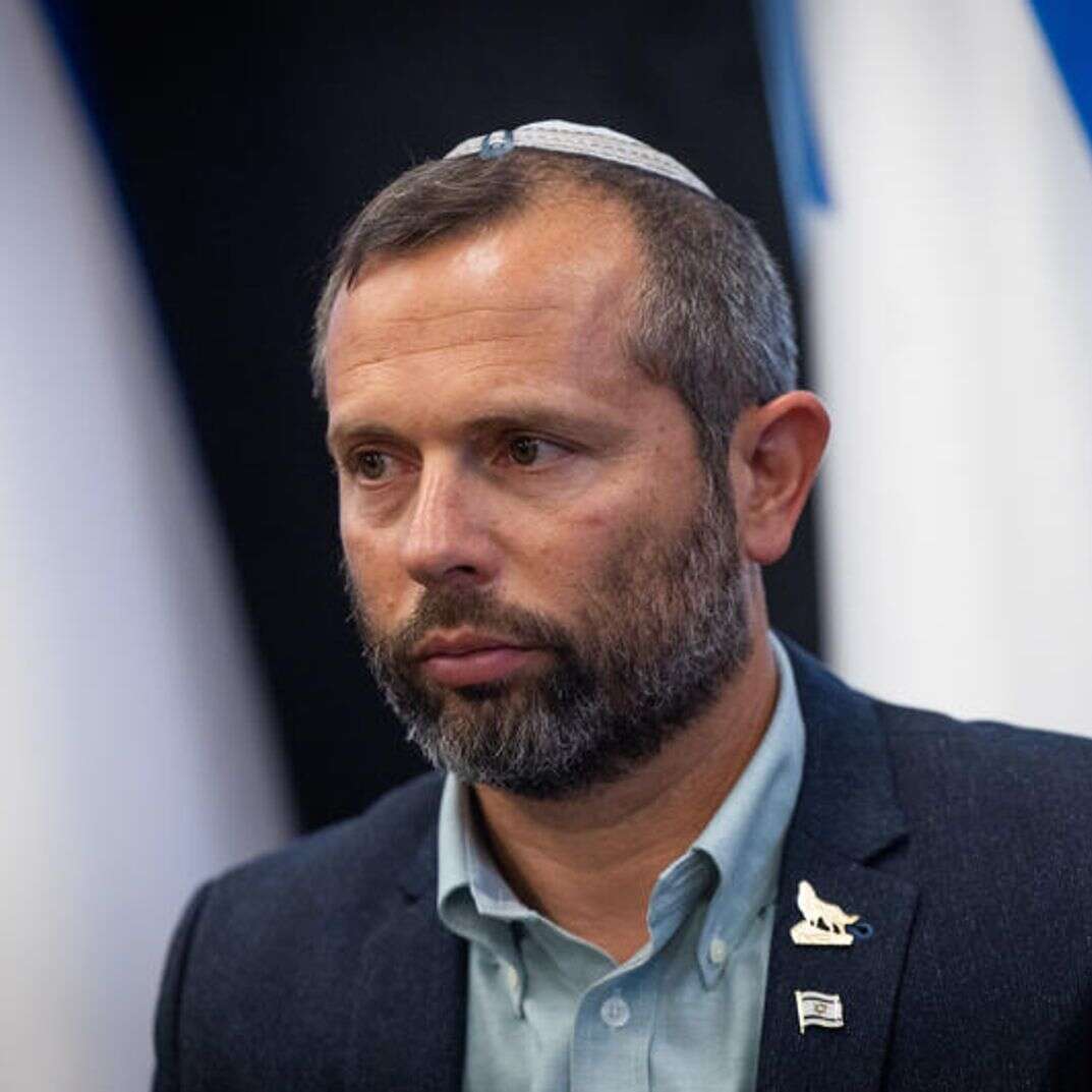 ראש מועצת יש"ע, ישראל גנץ | יונתן זינדל, פלאש 90