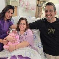 התינוקת הראשונה בשנת תשפ"ו בבית החולים הלל יפה | דוברות הלל יפה