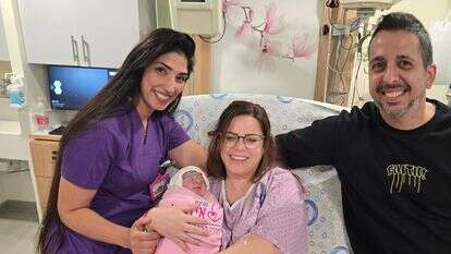 התינוקת הראשונה בשנת תשפ"ו בבית החולים הלל יפה | דוברות הלל יפה
