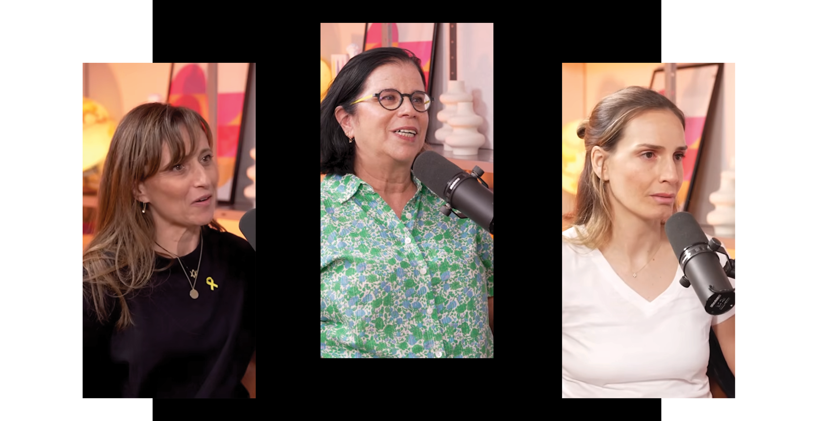 ראיונות עם נשים מדהימות. אביטל דקל–חן, ורד זיסר ושרון הלוי | צילום מסך מתוך הפודקאסט