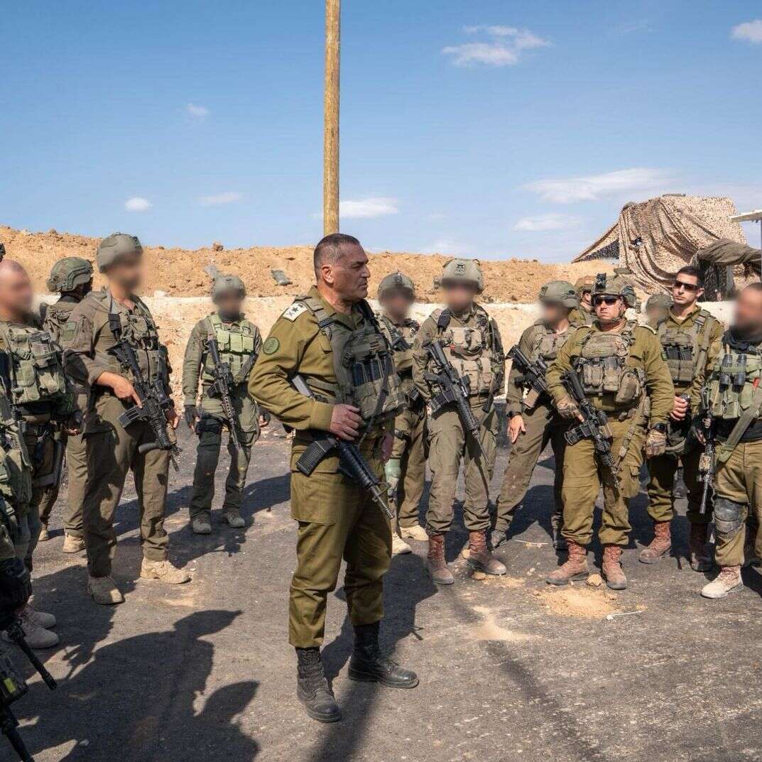 הרמטכ"ל אייל זמיר ברצועת עזה, היום | דובר צה"ל הרמטכ"ל אייל זמיר ברצועת עזה, היום | דובר צה"ל